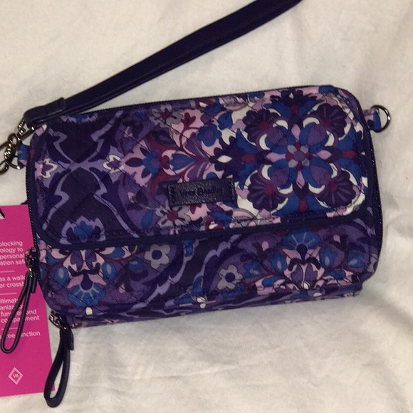 Vera Bradley Handbags - NWT Vera Bradley Iconic RFID All in One Crossbody